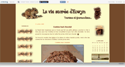 Desktop Screenshot of laviesucree.canalblog.com