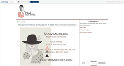 Desktop Screenshot of chutmonsecret.canalblog.com