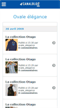 Mobile Screenshot of ovaleelegance.canalblog.com