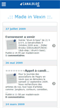 Mobile Screenshot of madeinvexin.canalblog.com