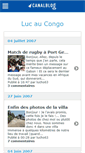 Mobile Screenshot of lucaucongo.canalblog.com
