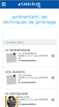 Mobile Screenshot of jarditechniques.canalblog.com
