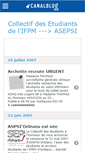 Mobile Screenshot of ifsi45.canalblog.com