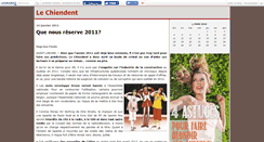 Desktop Screenshot of chiendent.canalblog.com