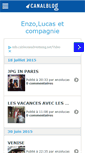 Mobile Screenshot of enzoetlucas.canalblog.com