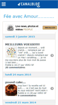 Mobile Screenshot of feeavecamour.canalblog.com