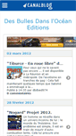 Mobile Screenshot of dbdoeditions.canalblog.com