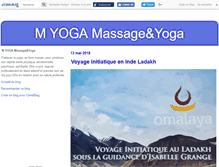 Tablet Screenshot of massageyoga.canalblog.com