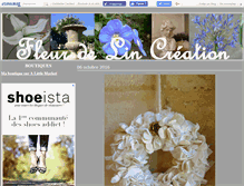 Tablet Screenshot of fleurdelincrea.canalblog.com