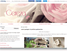 Tablet Screenshot of cerezasurladeco.canalblog.com
