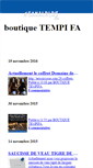 Mobile Screenshot of boutiquetempifa.canalblog.com