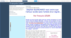 Desktop Screenshot of legerfrancois.canalblog.com