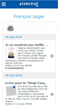 Mobile Screenshot of legerfrancois.canalblog.com