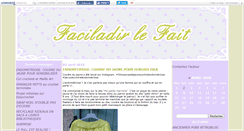 Desktop Screenshot of faciladirlefait.canalblog.com