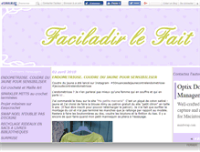 Tablet Screenshot of faciladirlefait.canalblog.com