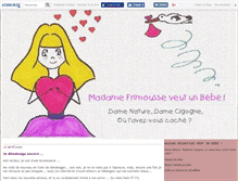 Tablet Screenshot of madamefrimousse.canalblog.com