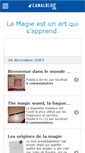 Mobile Screenshot of magicnico88.canalblog.com