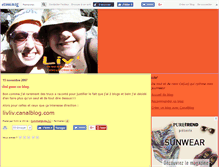 Tablet Screenshot of liv33.canalblog.com