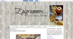 Desktop Screenshot of cuisinemarianne.canalblog.com