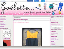Tablet Screenshot of goelette.canalblog.com