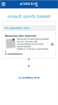 Mobile Screenshot of orvaultsportb.canalblog.com
