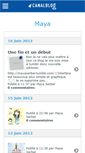 Mobile Screenshot of mayaserber.canalblog.com