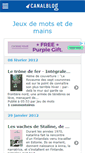 Mobile Screenshot of jeudemotetdemain.canalblog.com