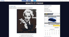 Desktop Screenshot of beautepoesie.canalblog.com