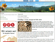 Tablet Screenshot of ecolonews.canalblog.com