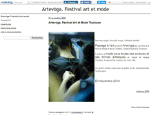 Tablet Screenshot of festivalartmode.canalblog.com