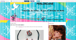 Desktop Screenshot of perloriane.canalblog.com