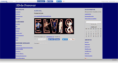 Desktop Screenshot of elvisforever.canalblog.com