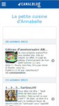 Mobile Screenshot of cookingannabelle.canalblog.com