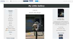 Desktop Screenshot of mylittlegallery.canalblog.com