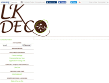 Tablet Screenshot of lkdeco.canalblog.com
