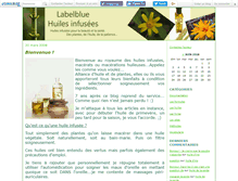 Tablet Screenshot of huilesinfusees.canalblog.com