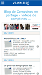 Mobile Screenshot of 123comptines.canalblog.com