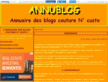 Tablet Screenshot of annublog.canalblog.com