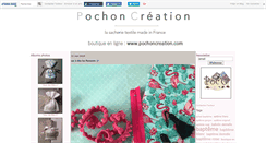 Desktop Screenshot of pochonscreation.canalblog.com