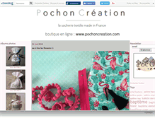 Tablet Screenshot of pochonscreation.canalblog.com