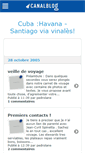Mobile Screenshot of cubadouestenest.canalblog.com