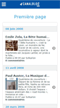 Mobile Screenshot of premierepage.canalblog.com