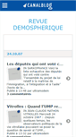 Mobile Screenshot of globoblog.canalblog.com