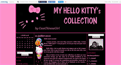 Desktop Screenshot of lovehellokitty.canalblog.com