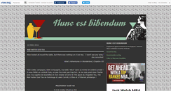 Desktop Screenshot of nuncestbibdendum.canalblog.com