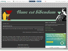 Tablet Screenshot of nuncestbibdendum.canalblog.com