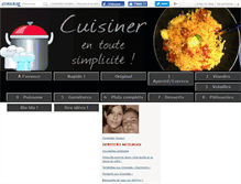 Tablet Screenshot of cuisine2audrey.canalblog.com
