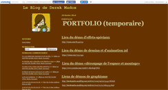 Desktop Screenshot of derekmadox.canalblog.com