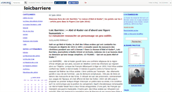 Desktop Screenshot of loicbarriere.canalblog.com