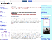 Tablet Screenshot of loicbarriere.canalblog.com